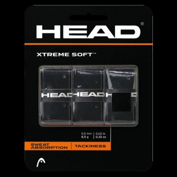 Head xtreme soft 3 st zwart